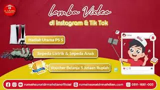LOMBA VIDEO DI INSTAGRAM & TIKTOK - RUMAH SUNAT DR MAHDIAN