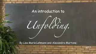 A short introduction to Unfolding