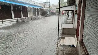 बाढ़ में हुई ECO गाड़ी बंद 🌨️🌧️🌩️😟🇮🇳😁😉🏆💯🔥