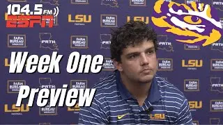 LSU LT Will Campbell Explains The Tigers Mindset For USC Matchup In Las Vegas!