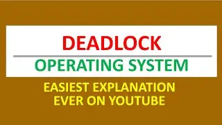 Deadlock Introduction | Operating System 