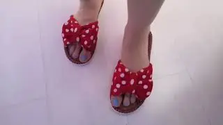 Самое короткое Асмр 🤣asmr foot taping по полу