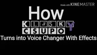 How to make Klasky Csupo effects for your videos