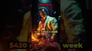 How much PABLO ESCOBAR be Worth Today?