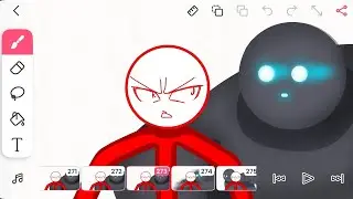 Flipaclip – KJ stickman fight animation / part 2
