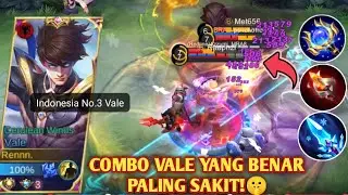 VALE SKILL 2 DAMAGE + BUILD 3 WAND JADI OP PARAH! BUILD VALE TERSAKIT 2023 | COMBO VALE YANG BENAR!