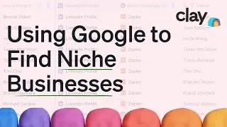 Find Niche and Local Businesses for Sales Outreach | Prospecting Tutorial | Clay