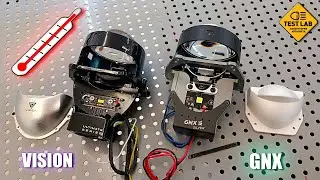 Тепловизор с Aliexpress. Сравниваем нагрев BI-LED линз GNX и VISION