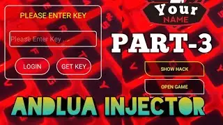 AndLua INJECTOR MAKING PART - 3 #allinonevivek #allinone#vkgtuts SHOW YOUR LOVE ON THIS CHANNEL .