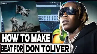 HOW TO MAKE VOCAL BEAT For DON TOLIVER | FL studio Tutorial