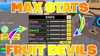 ROBLOX BLOX FRUITS EXPLOIT / SCRIPT | MAX STATS | FARM DEVIL FRUITS | TELEPORTS  | MORE | FREE!!!!