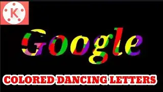 HOW MAKE DANCING LETTER | GREEN SCREEN IN KINEMASTER EASY TUTORIAL