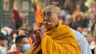 BODHGAYA, GAYA Bihar HH 14th Dalai Lama back to New Delhi after one month stay at Bodhgaya.