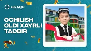 Ochilish oldi xayrli tadbir