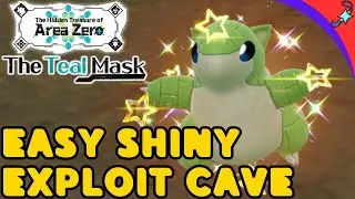 Easy SHINY Sandshrew Exploit Cave for Pokemon Scarlet Violet Teal Mask