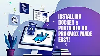 Install Docker & Portainer on Ubuntu Server in Proxmox | Step-by-Step Guide
