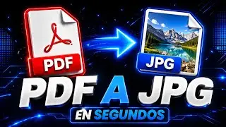 🔥 Cómo Convertir PDF a JPG Fácil y Rápido | Sin Perder Calidad