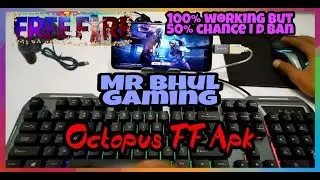 How to Work and Install Octopus App💯 in Android 📱 and  play free fire  with keyboard and mouse🔥