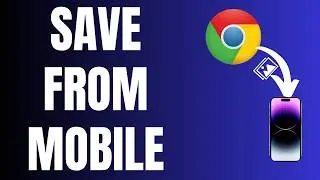 How to Save Photo on a Webpage on Chrome Mobile Browser for iPhone to Photos App