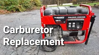 Replace Carburetor on Portable Generator