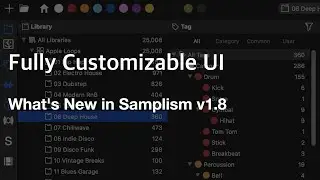 What's New in Samplism v1.8