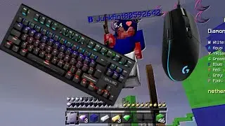 Keyboard and Mouse sound | MCPE Bedwars