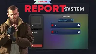 FiveM Report System | Qbcore Script | GTA V