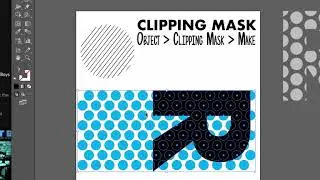Clipping Masks in Illustrator