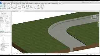 Toposolid in Revit - Creating Roads, Paths and Kerbs
