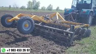 Выезжаем в поле на дисковой бороне Стилмер 5х2! Ростовская область!