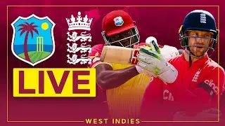 🔴 LIVE | West Indies v England | 3rd T20I