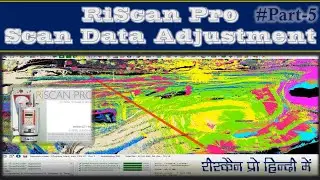 RiScan Data Adjustment of registered data by direct geo reference #PART-5 #AttractionByAlokDPatel