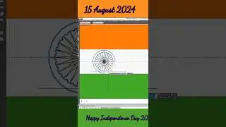 Happy Independence Day🧡🤍🇹🇯 #autocadshorts #15augustvideostatus🇮🇳🇮🇳 #15auguststatus #independence_day