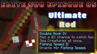 Beginning The Ultimate Lava Fishing Rod | Hypixel SkyBlock Road To Elite 500 (85)