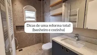 Reforma cozinha e banheiro, moderno e funcional 2024