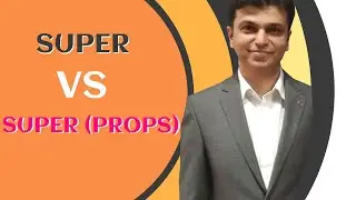 super() vs super(props) in react