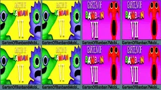 Garten Of Banban 6 Vs Garten Of Banban 7 - The Full Gameplay Steam Mobile