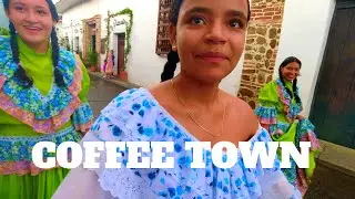 Visiting the coffee town of Santa Fe de Antioquia  C O