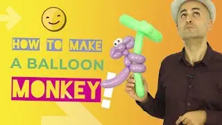 How to make a balloon monkey | Step by Step Video Tutorial