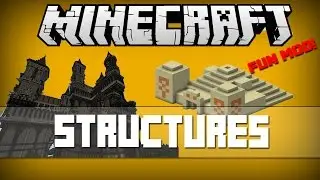 Minecraft: INSTANT STRUCTURES PART 2 (AMAZING VILLAS,BIG MODERN HOUSES & MORE!) Mod Showcase