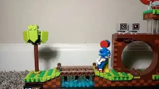 Green Hill Zone | LEGO Sonic The Hedgehog Stop Motion