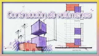 Perspectiva con dos puntos de fuga - Ejercicio de armado