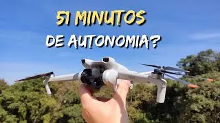 DJI MINI 3 - Teste de SINAL na CIDADE + Teste de AUTONOMIA DA BATERIA PLUS