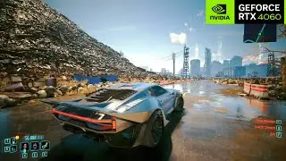 Exploring Badlands | Cyberpunk 2077 | RTX 4060 | Free roam gameplay✌️