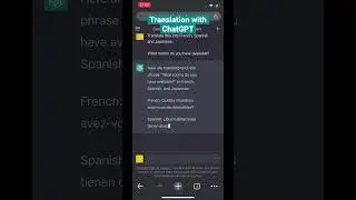 🌏 Break Language Barriers!Translation Masterywith ChatGPT Awaits🌟 