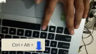 How to Rotation Your Laptop and Desktop Easily (Rotate monitor 90 Degree)