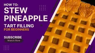 How to: Stew Pineapple for Caribbean Tarts | CaribCultura