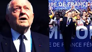 JEAN MICHEL AULAS EN LARMES APRÈS L'ANNONCE DU CLAP DE FIN AVEC L'OLYMPIQUE LYONNAIS...