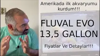Amerikadaki Ilk Akvaryum Fluval Evo 13,5 Gal | Mehmet Hakan TATLICI | Meta Reef Aquarium