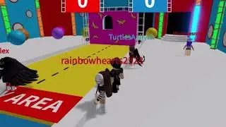 Playing Hole in the wall!